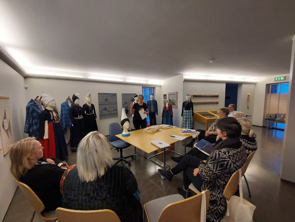 Þjóðbúningafræðsla fyrir safnafólk