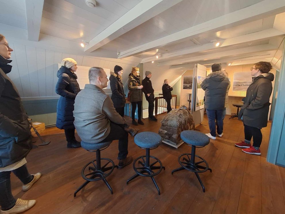 Atvinnu-, menningar- og kynningarnefnd kíkti í heimsókn