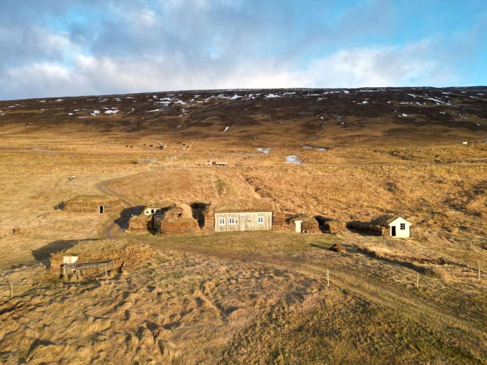 Tyrfingsstaðir á Kjálka haustið 2023.