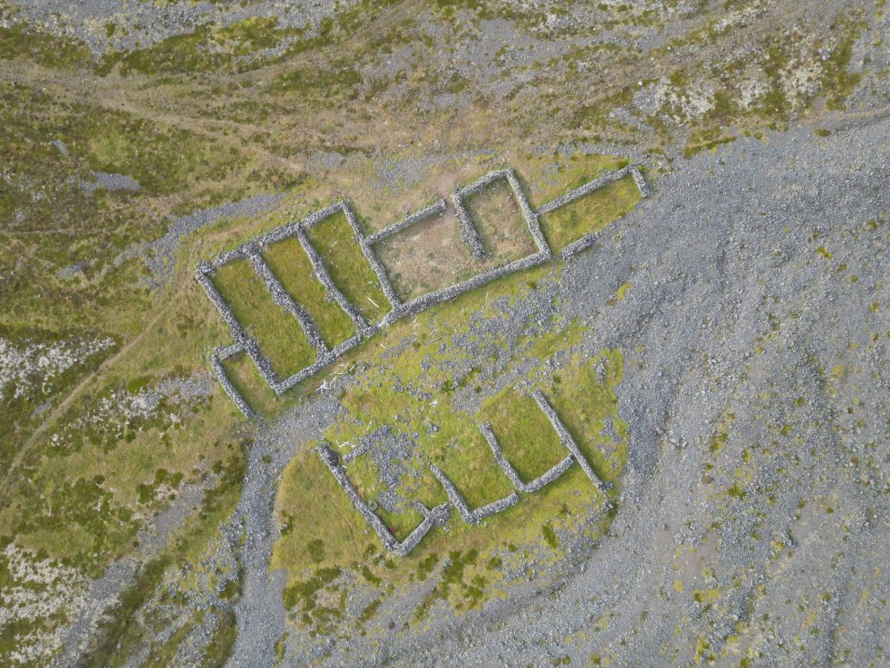 Rétt við Heljará í Kolbeinsdal.