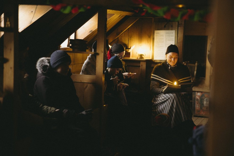 Rökkurganga í Glaumbæ