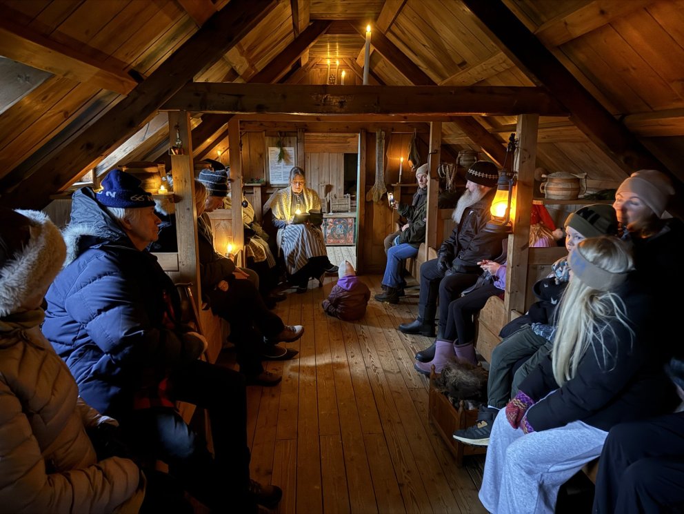 Góð mæting á Rökkurgöngu