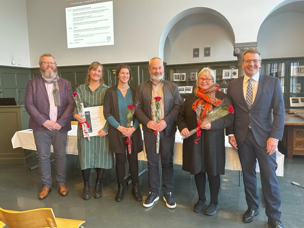 Fornverkaskólinn hlaut Minjaverndarviðurkenningu MÍ