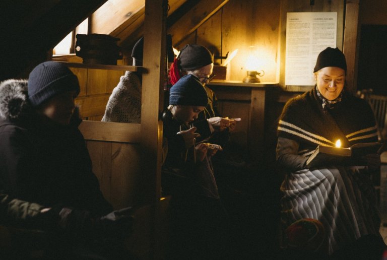 Rökkurganga í Glaumbæ