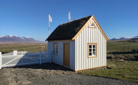 Sumaropnun Glaumbæjar og nafnagift nýja þjónustuhússins