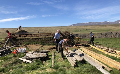 Fullbókað á námskeið Fornverkaskólans