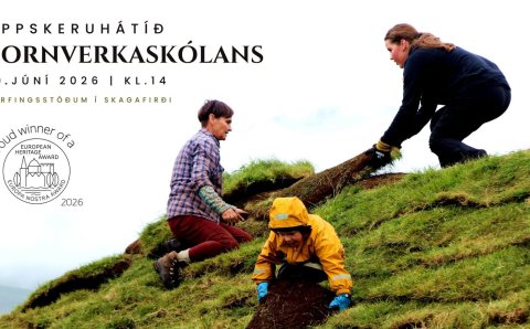 Velkomin á opinn dag og uppskeruhátíð!