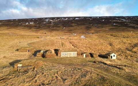 Tyrfingsstaðir á Kjálka haustið 2023.