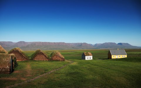 Safnið er opið kl. 12-16 sumardaginn fyrsta