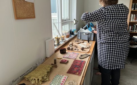 Farið yfir grunnsýningu safnsins