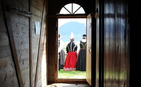 Sýningaropnun í Glaumbæ